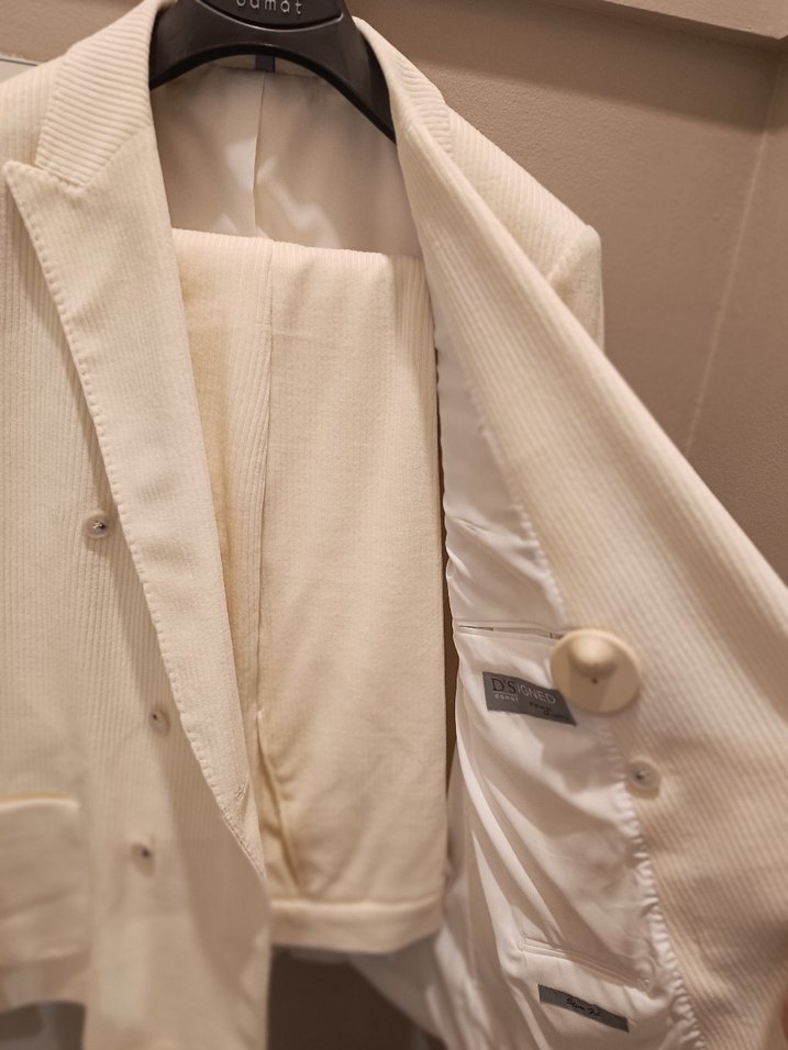 TWN KRUVAZE TAKIM ELBİSE (ekru renk) - Görsel 3