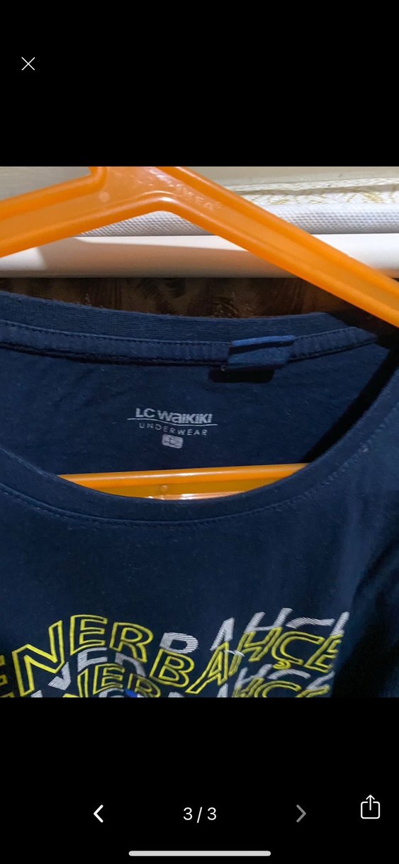 Erkek Çocuk Lacivert Uzun Kollu Baskılı Sweatshirt - Görsel 2