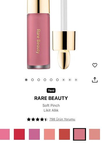 Rare Beauty Pastel Bordo Allık - Görsel 2