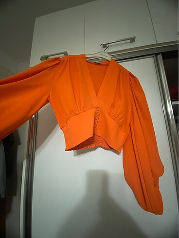 xl Beden Crop bluz