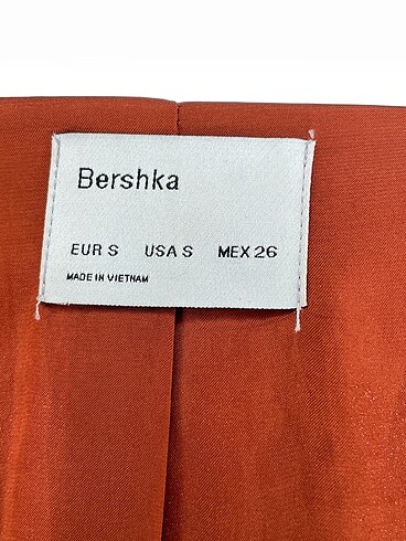 s Beden kahverengi Renk Bershka Blazer %70 İndirimli.