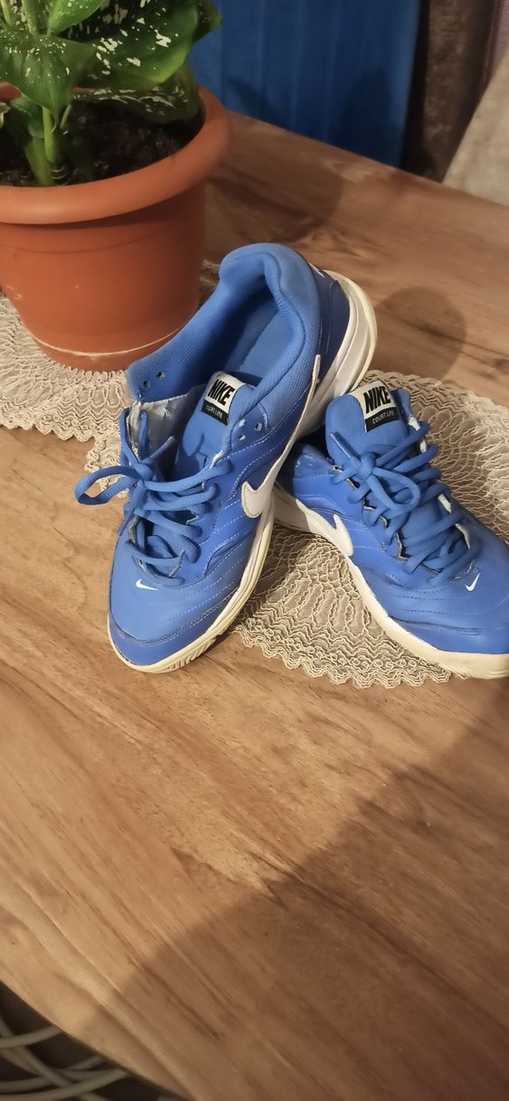 Mavi Nike Spor Ayakkabı erkek - Görsel 2