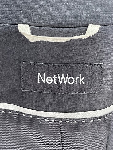 42 Beden siyah Renk Network Blazer %70 İndirimli.