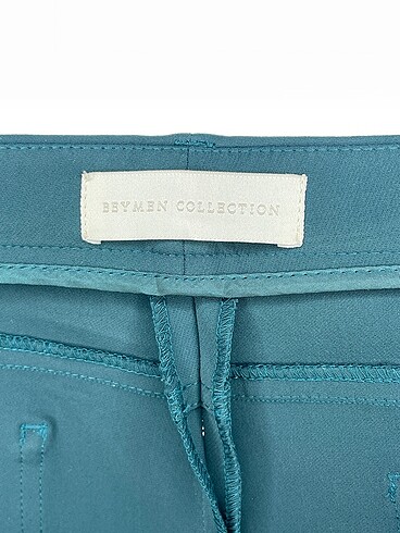 42 Beden yeşil Renk Beymen Collection Kumaş Pantolon %70 İndirimli.