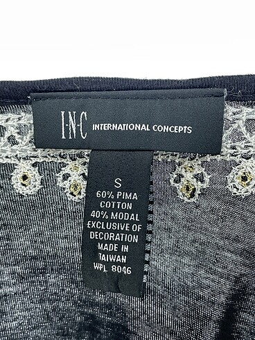 s Beden siyah Renk Inc International Concepts Tunik %70 İndirimli.