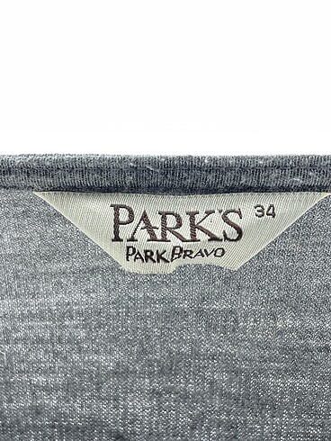36 Beden gri Renk Park Bravo Kısa Elbise %70 İndirimli.