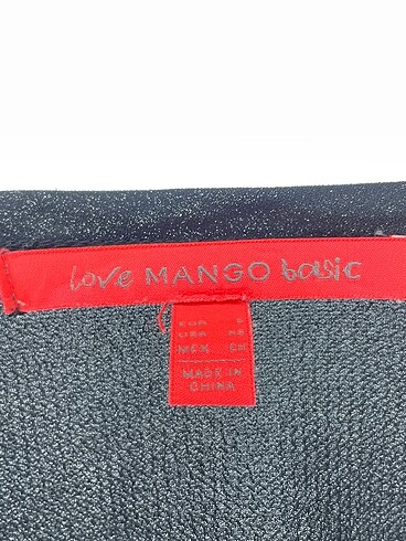 s Beden siyah Renk Mango Bluz %70 İndirimli.