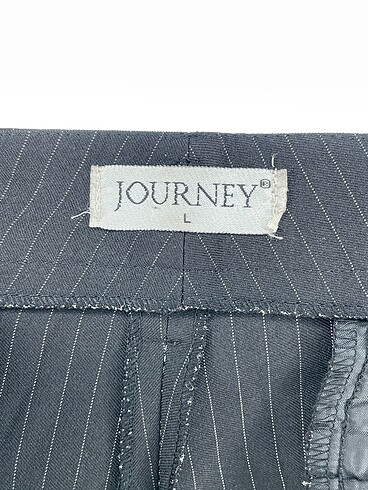 l Beden siyah Renk Journey Kumaş Pantolon %70 İndirimli.
