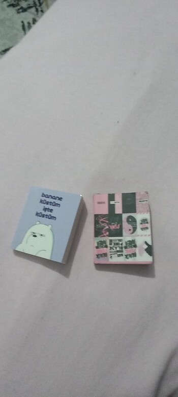 Blakpink li minik defter bide ayicikli banane küstüm işte küstüm