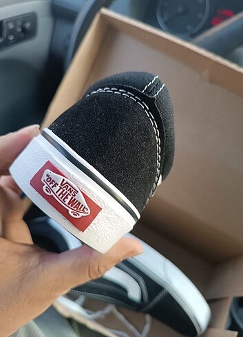 35 Beden siyah Renk Vans Old Skool Siyah Beyaz Ayakkabı