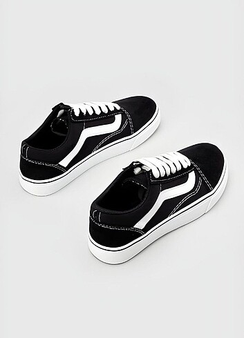 Vans Old Skool Siyah Beyaz Ayakkabı