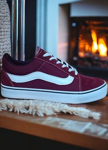 Vans Vans Old Skool Bordo Ayakkabı