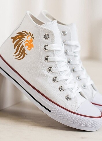 Aslan Baskılı Converse Ayakkabı