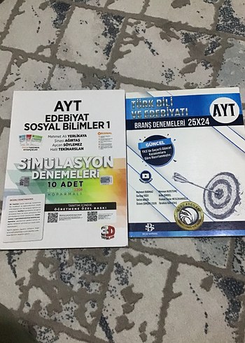 AYT Edebiyat Sosyal Bilimler Deneme Seti