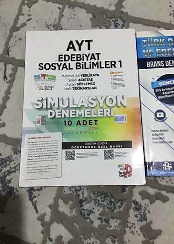  AYT Edebiyat Sosyal Bilimler Deneme Seti
