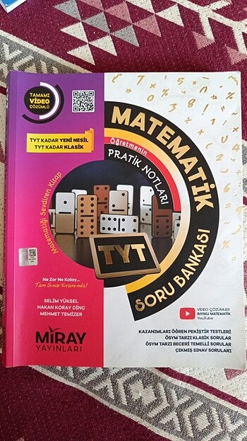 TYT Miray Yayınları matematik soru bankası