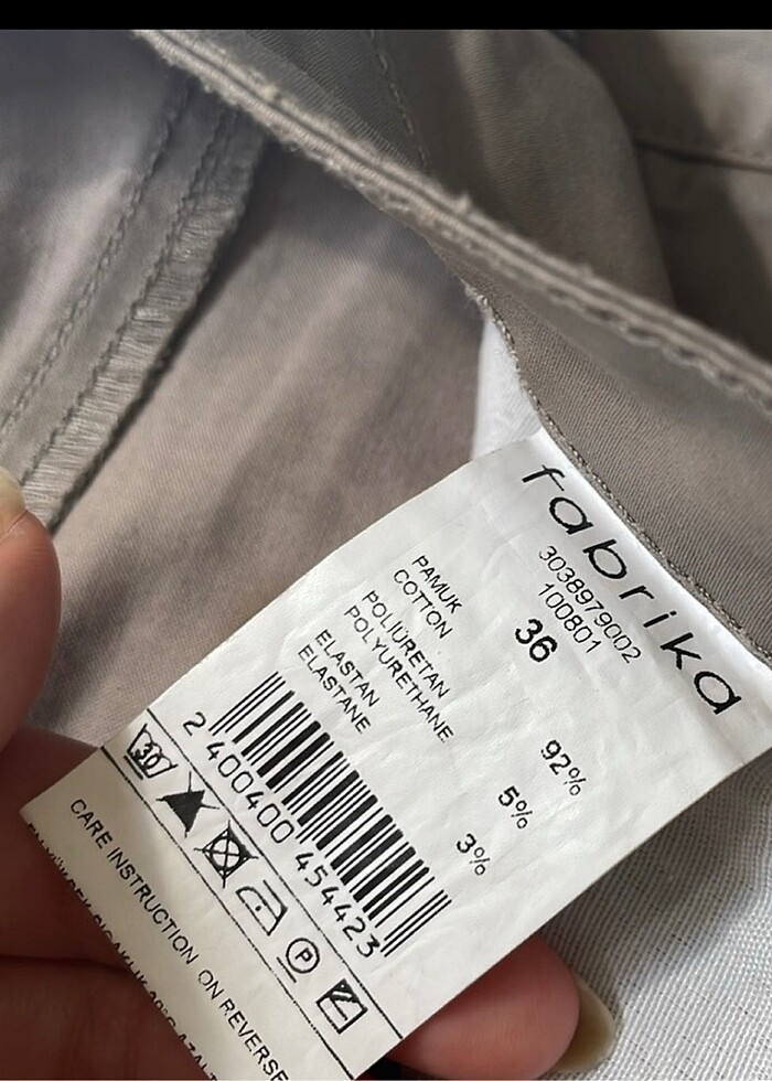 Fabrika Şık Pantalon - Görsel 3