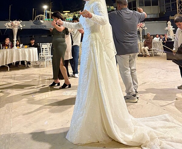 Tesettür balık gelinlik