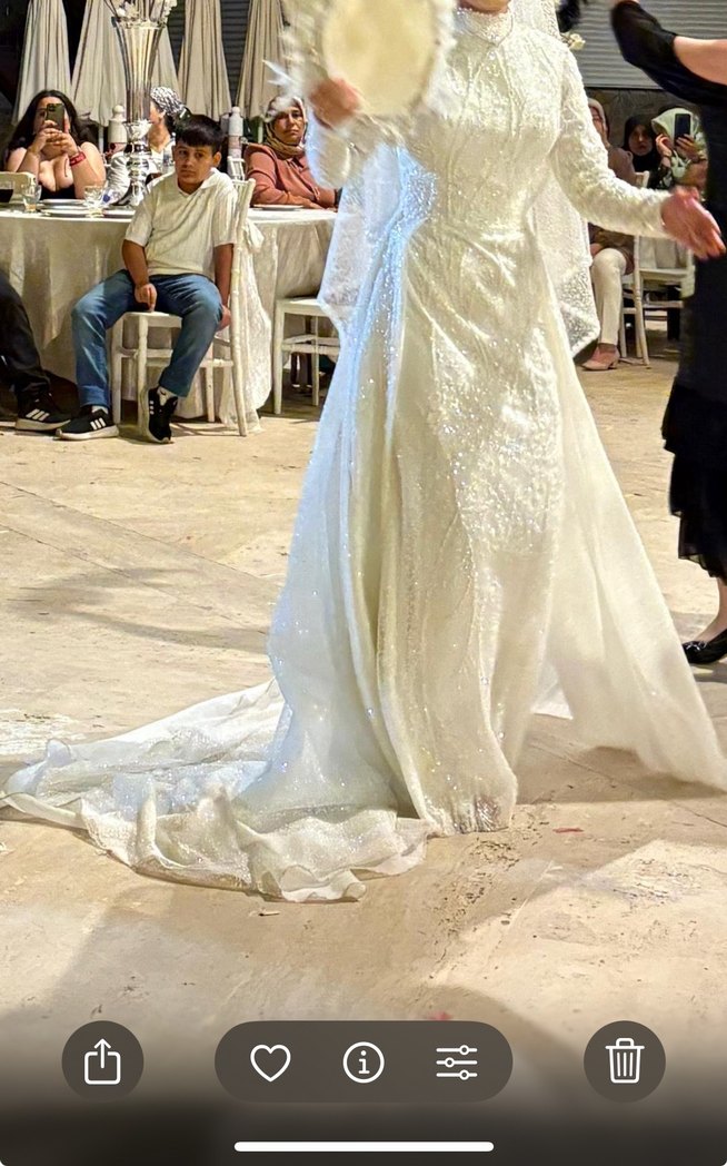 Tesettür balık gelinlik - Görsel 2