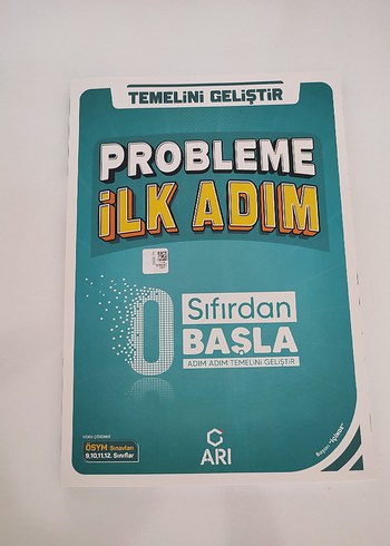 ARI YAYINLARI PROBLEME İLK ADIM SIFIRDAN BAŞLA KİTABI