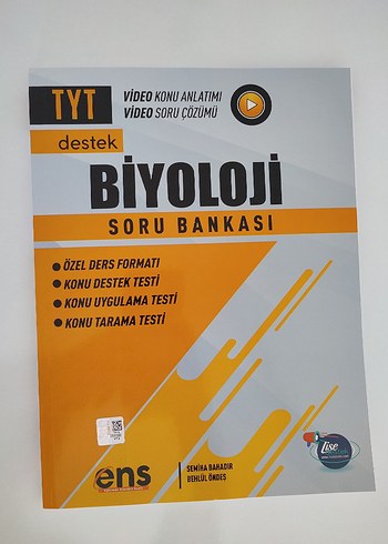 ENS YAYINLARI TYT BİYOLOJİ SORU BANKASI