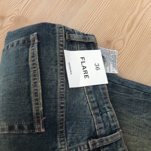 Bershka bershka ispanyol paça pantolon