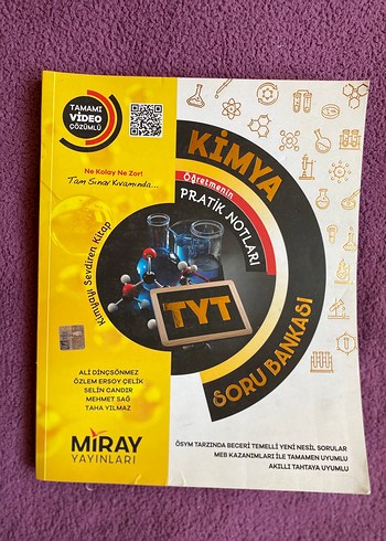 TYT Kimya Soru Bankası - Miray Yayınları