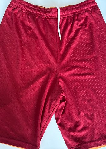 Kırmızı GS okulları Midi Spor Şort