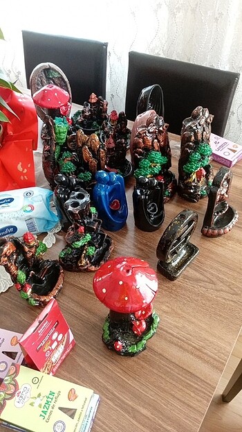  Beden Çeşitli akışkan tütsü lük 
