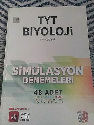  3D fen denemeleri (fizik kimya biyoloji)