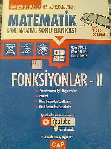 çap fonksiyonlar 2 fasikülü