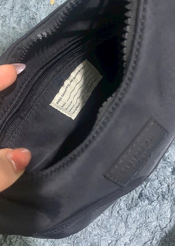 Kadın Siyah Pull&Bear Baget Çanta - Görsel 4