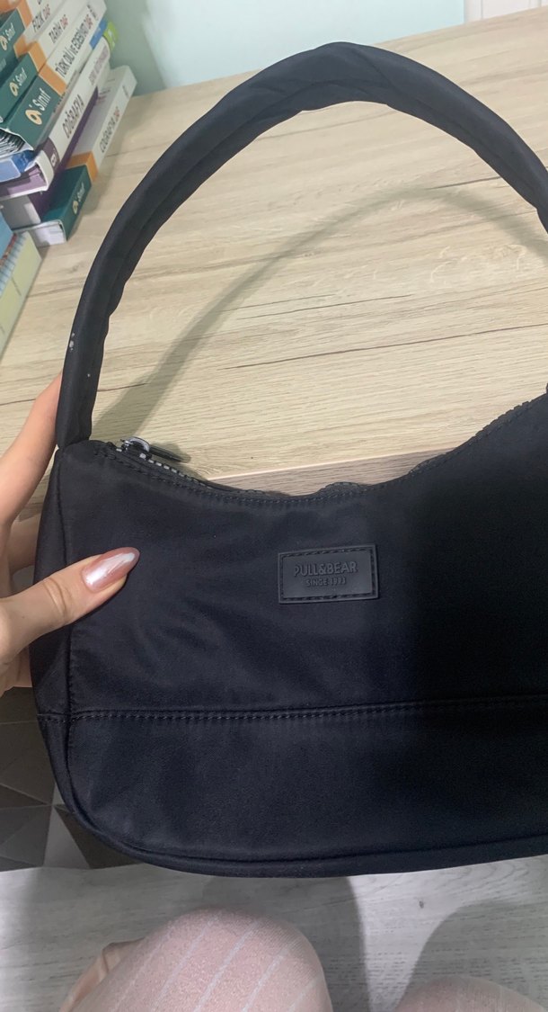 Kadın Siyah Pull&Bear Baget Çanta - Görsel 3