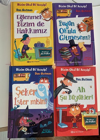 Bizim Okul Bi' Acayip! Çocuk Kitapları Seti