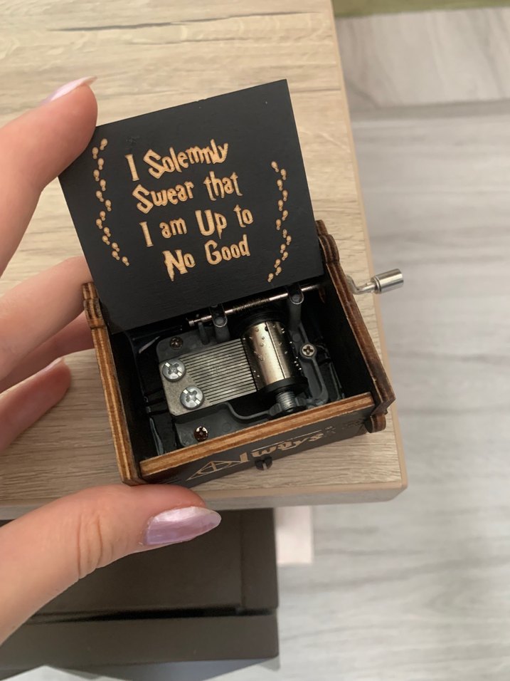 Ahşap Harry Potter Müzik Kutusu - Görsel 2