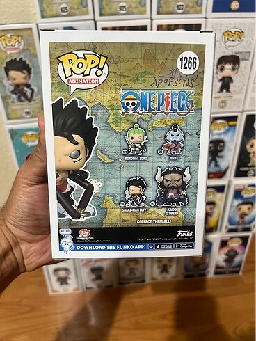  Beden 1266 Snake-man luffy Funko pop