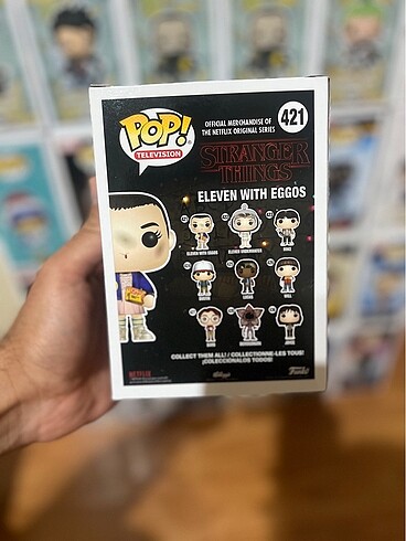  Beden Eleven with eggos 421 Chase Funko pop