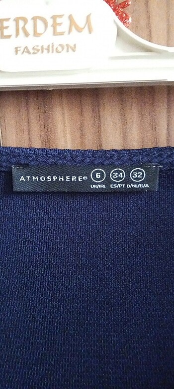 Atmosphere Mini lacivert gece elbisesi