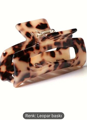 LEOPAR DESEN ŞIK TOKA