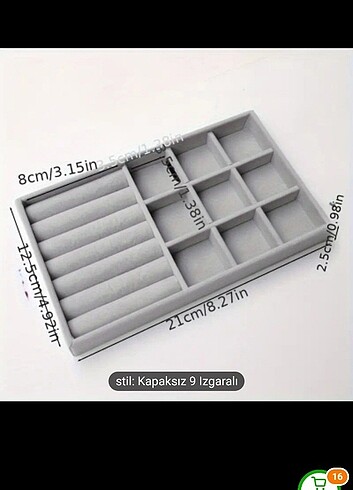  Beden TAKI ORGANİZE KUTUSU