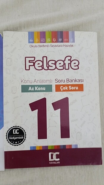  Beden Renk FELSEFE TEST KİTAPLARI 11. SINIF KULLANILMAMIŞ