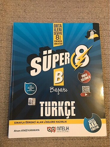 Lgs 2025 Türkçe Süper 8 nitelik yayınları