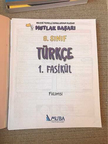  LGS 2025-Muba yayınları Türkçe 13 fasikül konu anlatımlı