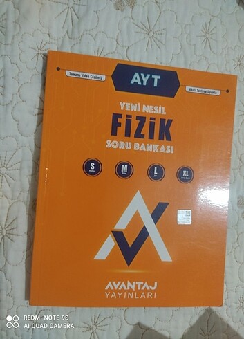 Avantaj yayınları fizik ayt