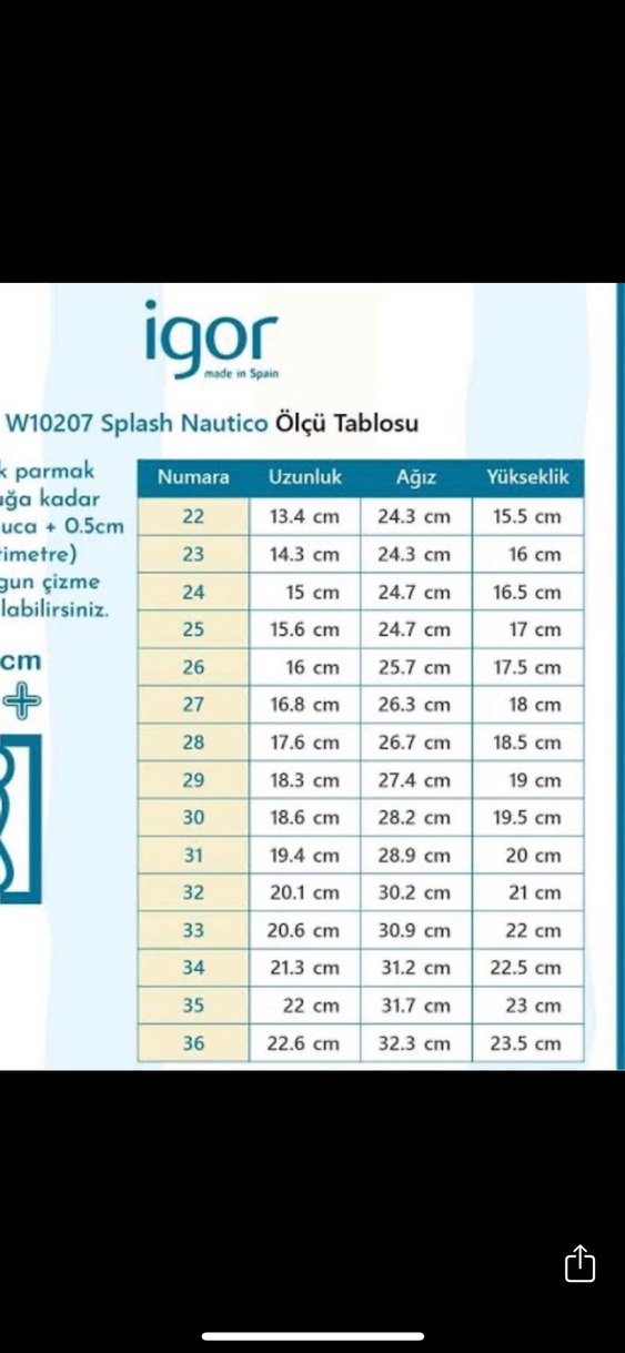 IGOR Çizgili Çocuk Yagmur çizmesi - Görsel 4