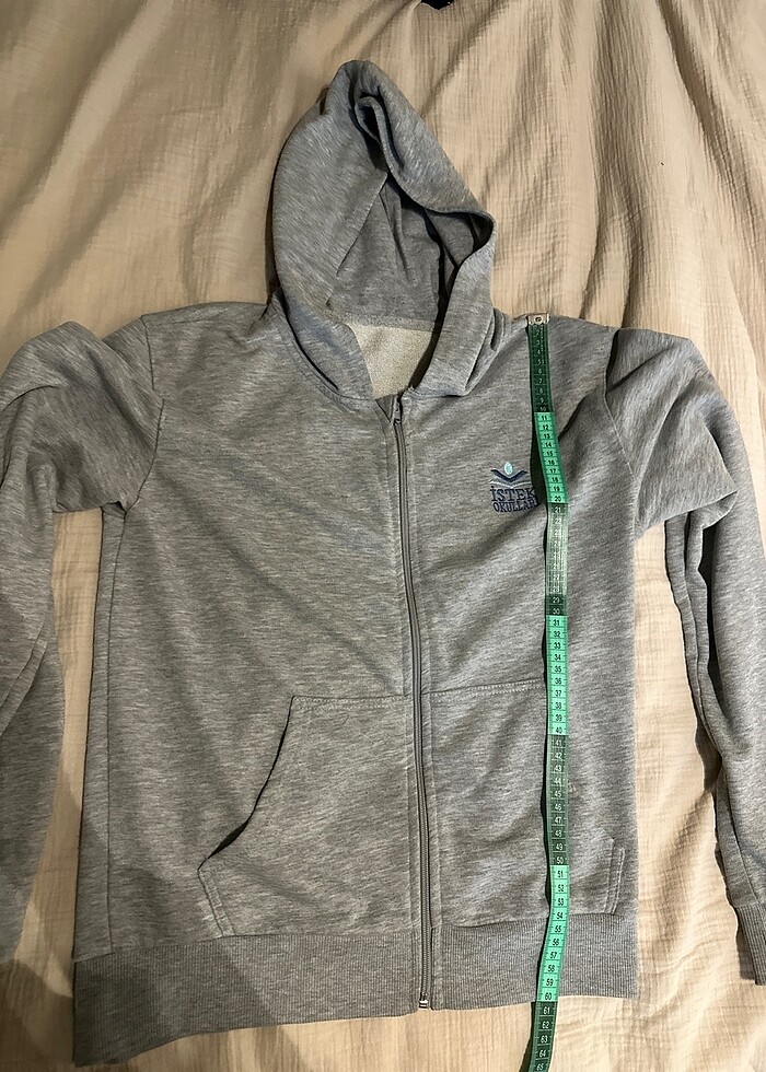 İstek okullar fermuarlı kapşonlu hırka - Görsel 3