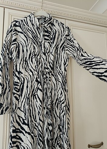 LC Waikiki #LCW zebra desen boydan #elbise