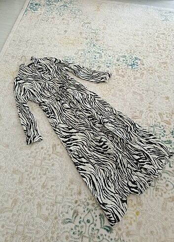 #LCW zebra desen boydan #elbise 