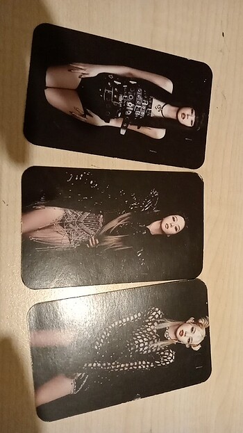 Lisa ,jennie jisoo fotokart 