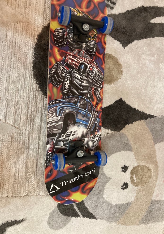 Çocuk Kaykay - Canlı Desenli - Görsel 2